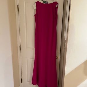Badgley Mischka pink gown size 12